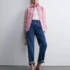 Outlet Sportscraft Muse Liberty Long Sleeve Shirt in Whitepink White/pink