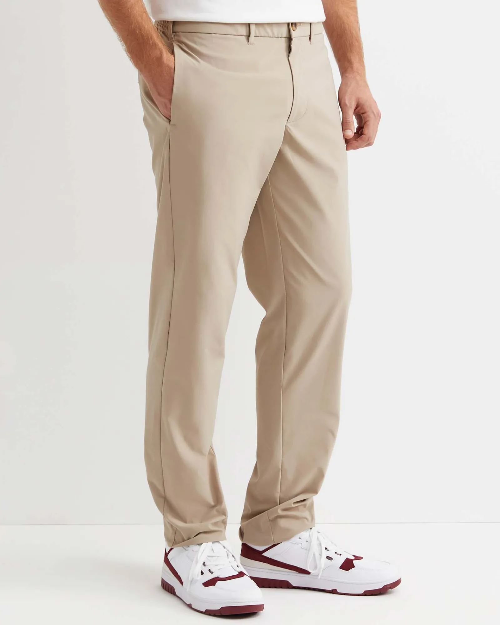 New Sportscraft Newport Travel Pant in Tan
