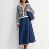 Outlet Sportscraft Nikki Denim Skirt in Blue Wash BlueWash