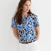 Clearance Sportscraft Nur Short Sleeve Mercerised Tee in Blue Multi BlueMulti