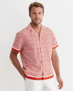 Hot Sportscraft Oakley Short Sleeve Cuban Shirt in Multi