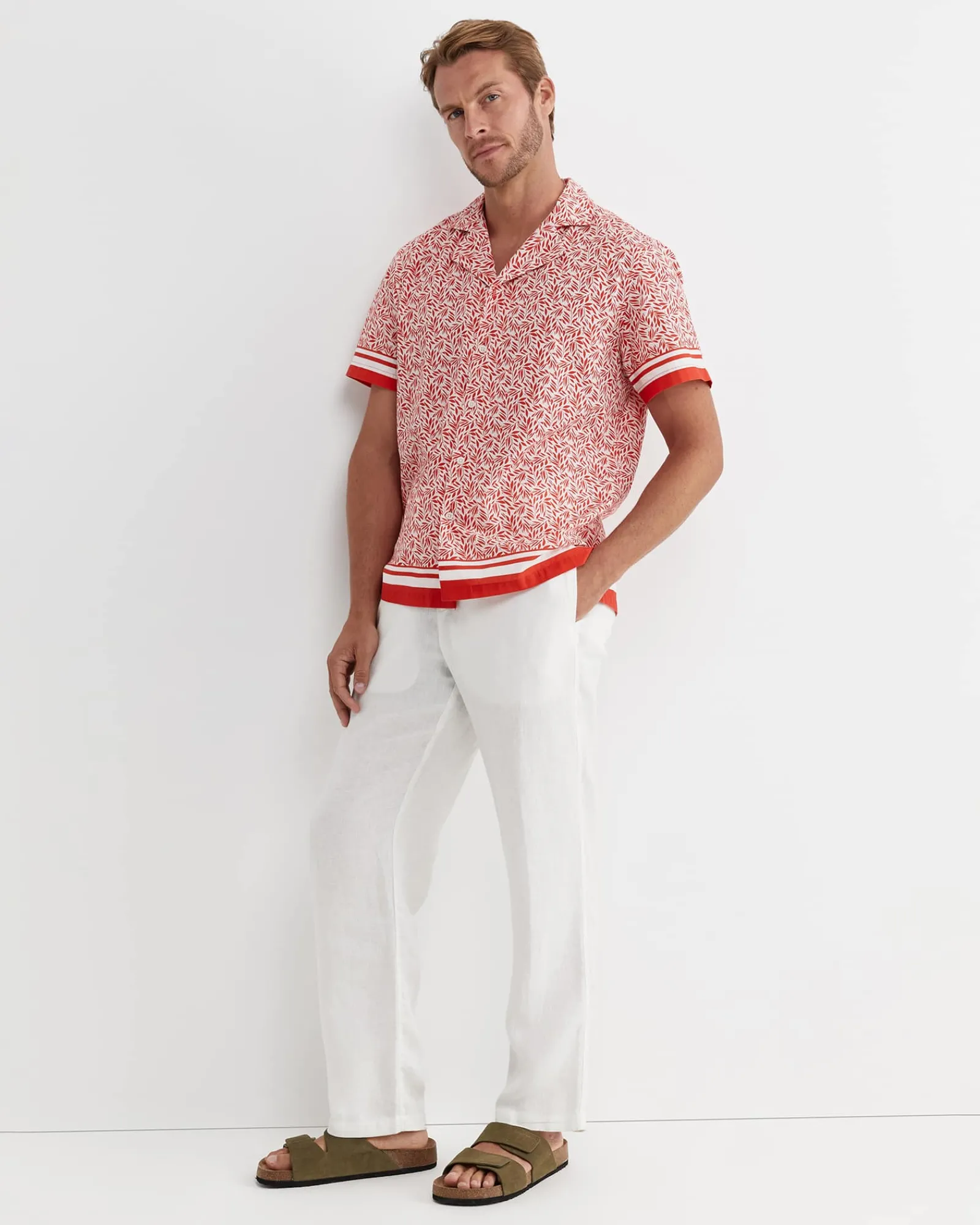 Hot Sportscraft Oakley Short Sleeve Cuban Shirt in Multi