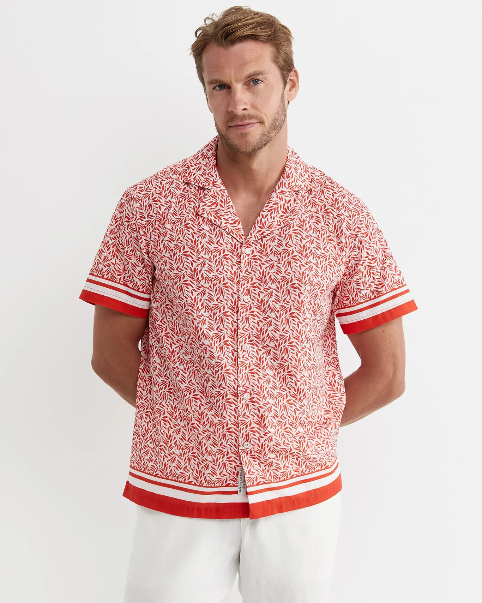 Hot Sportscraft Oakley Short Sleeve Cuban Shirt in Multi
