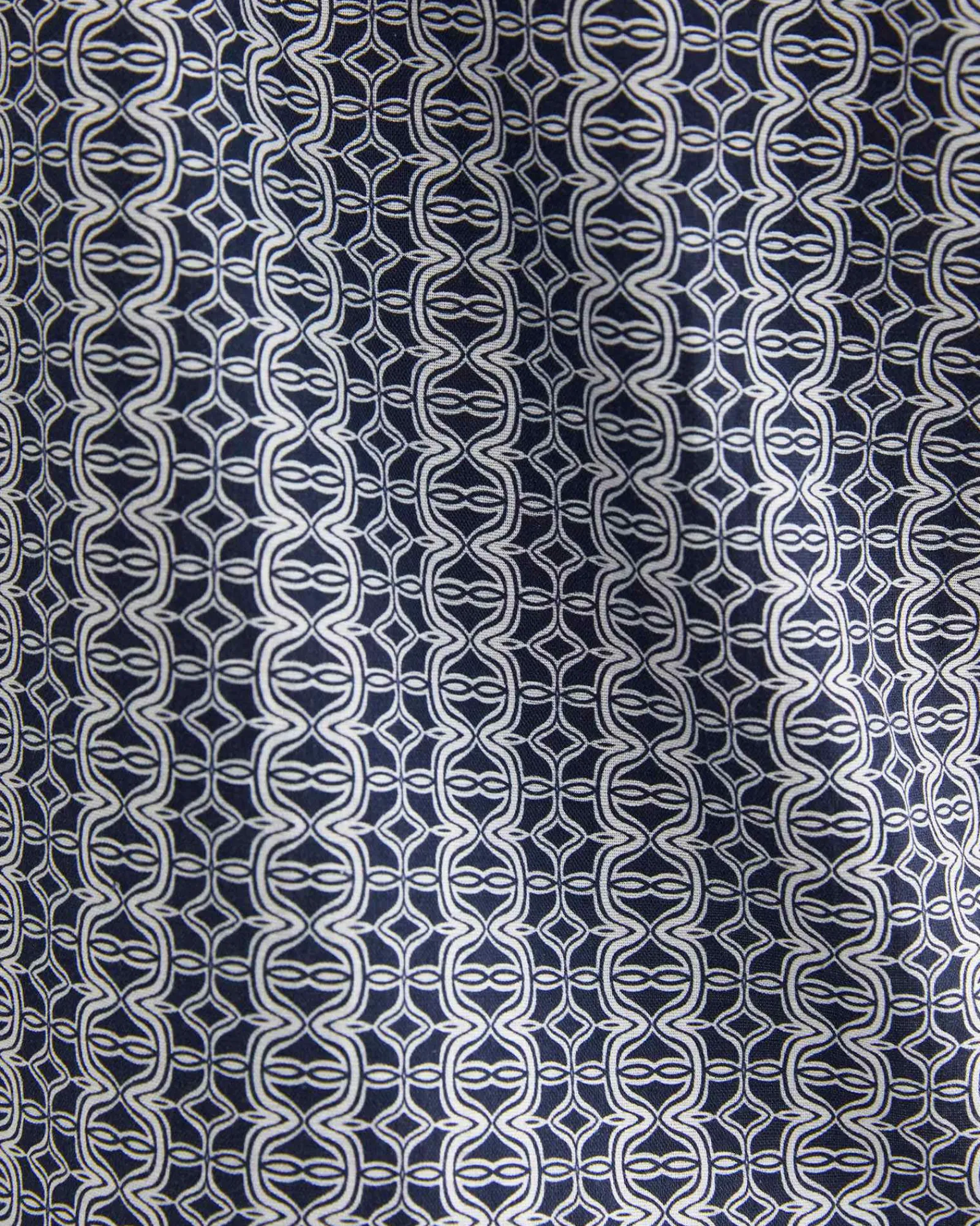 Hot Sportscraft Paddington Short Sleeve Linen Blend Shirt in Navy