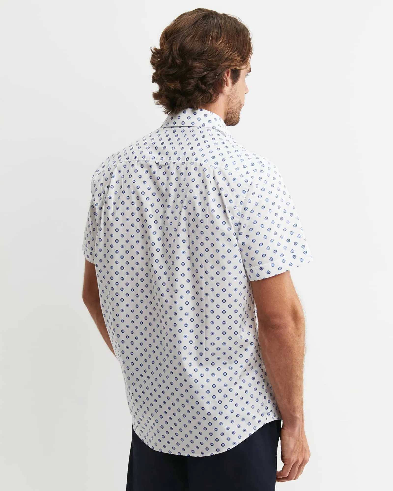 Hot Sportscraft Parker Short Sleeve Shirt in Whitemulti White/multi
