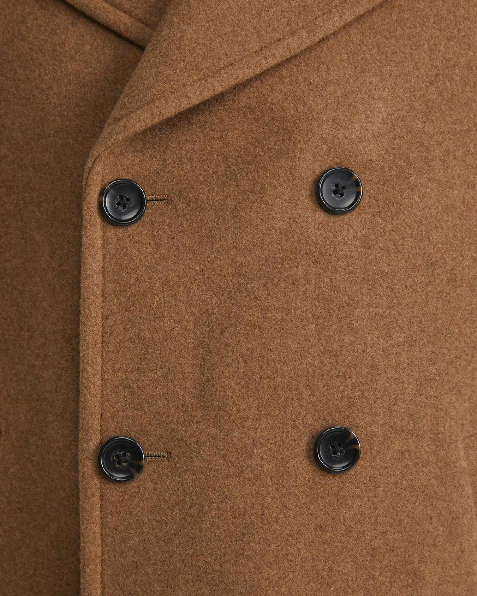 Outlet Sportscraft Phillip Wool Blend Peacoat in Camel