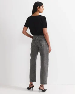 Hot Sportscraft Pippa Barrel Jean in Washed Black WashedBlack