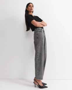 Hot Sportscraft Pippa Barrel Jean in Washed Black WashedBlack