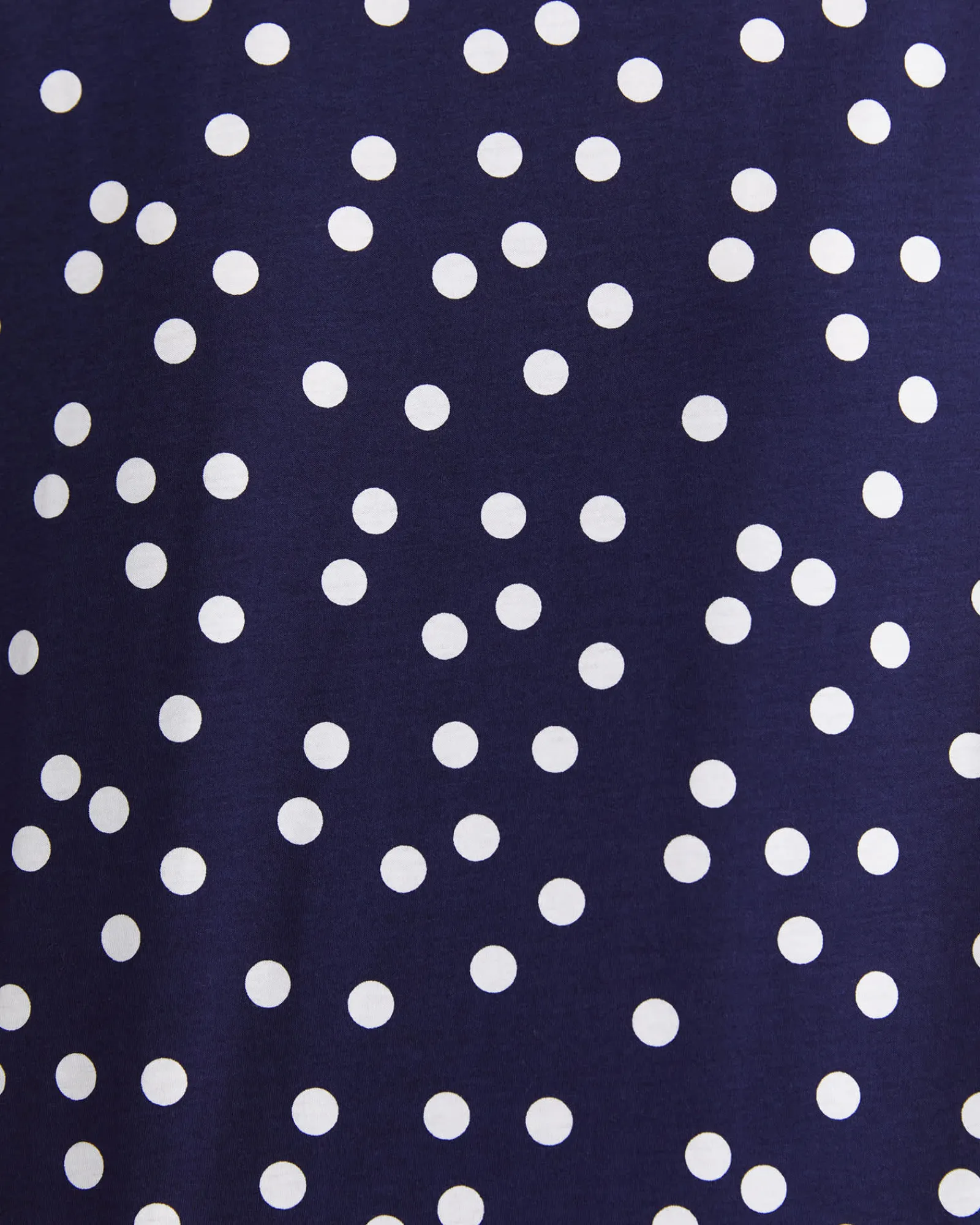 Clearance Sportscraft Polka Mercerised Tee in Whitenavy White/navy