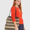 Clearance Sportscraft Raffia Bag in Multi