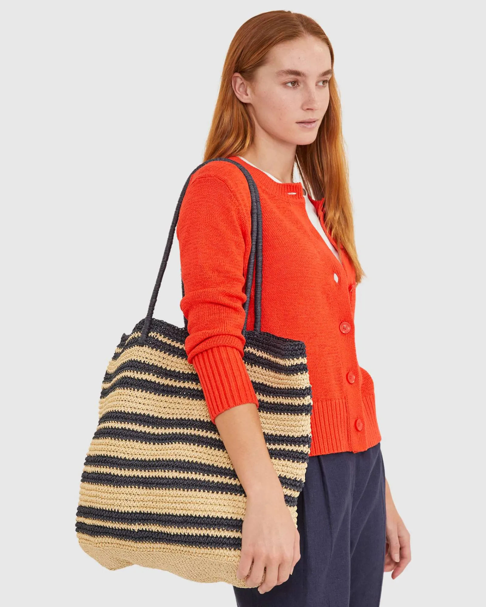 Clearance Sportscraft Raffia Bag in Multi
