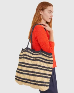 Clearance Sportscraft Raffia Bag in Multi