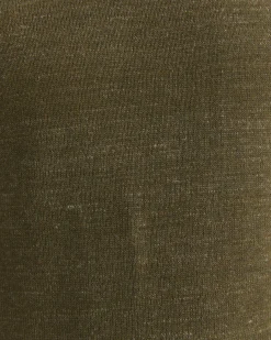 Outlet Sportscraft Riley Raglan Crew Neck Knit in Khaki