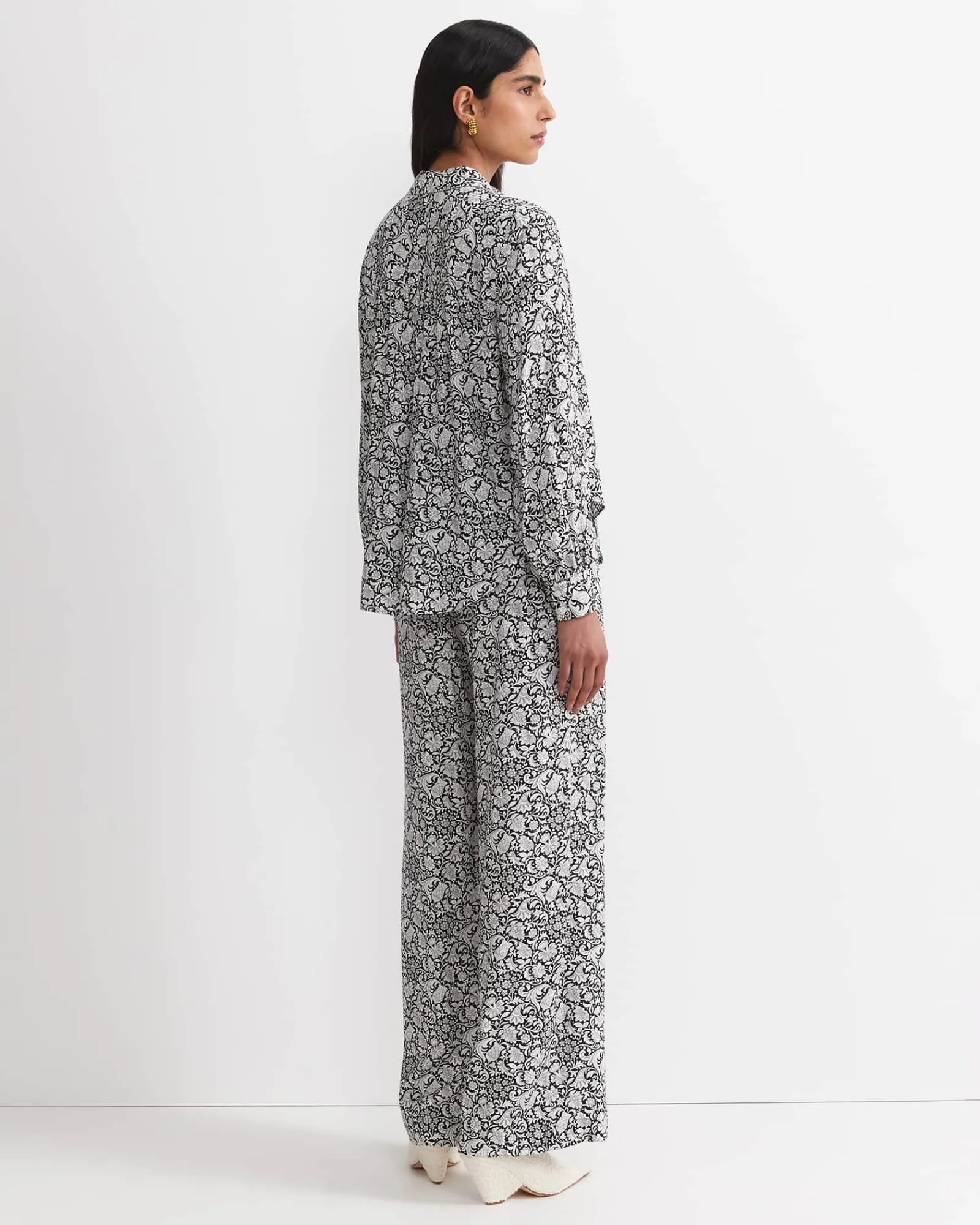 Online Sportscraft Robertson Liberty Blouse in Blackwhite Black/white