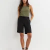 Best Sportscraft Rosa Bead Trim Linen Short in Black