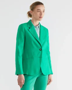 Best Sportscraft Rosa Blazer in Emerald