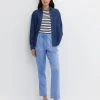 Best Sportscraft Rosa Linen Pant in Cerulean