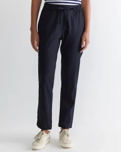 Fashion Sportscraft Rosa Linen Pant in Classic Navy ClassicNavy