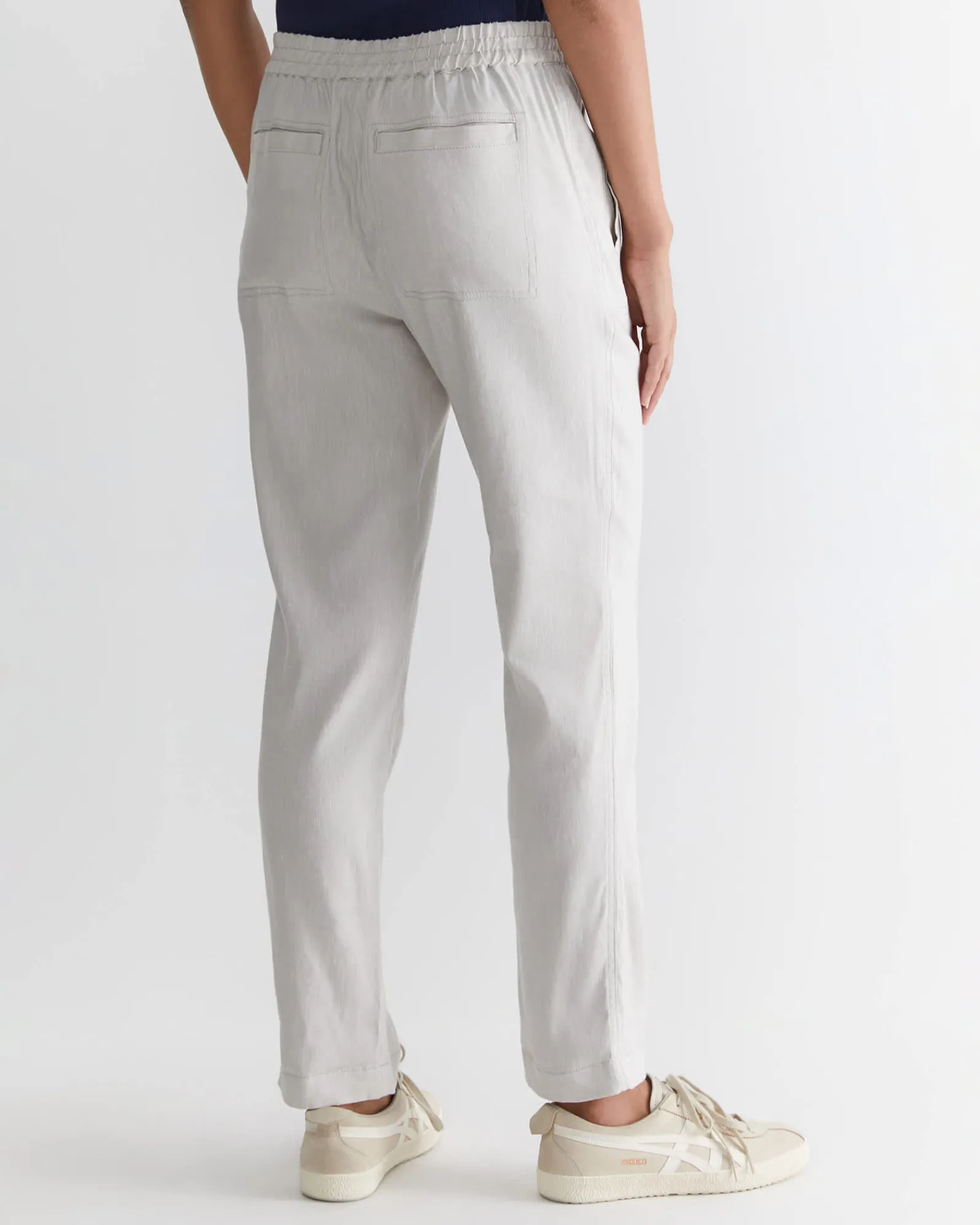 Outlet Sportscraft Rosa Linen Pant in Natural