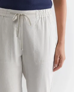 Outlet Sportscraft Rosa Linen Pant in Natural