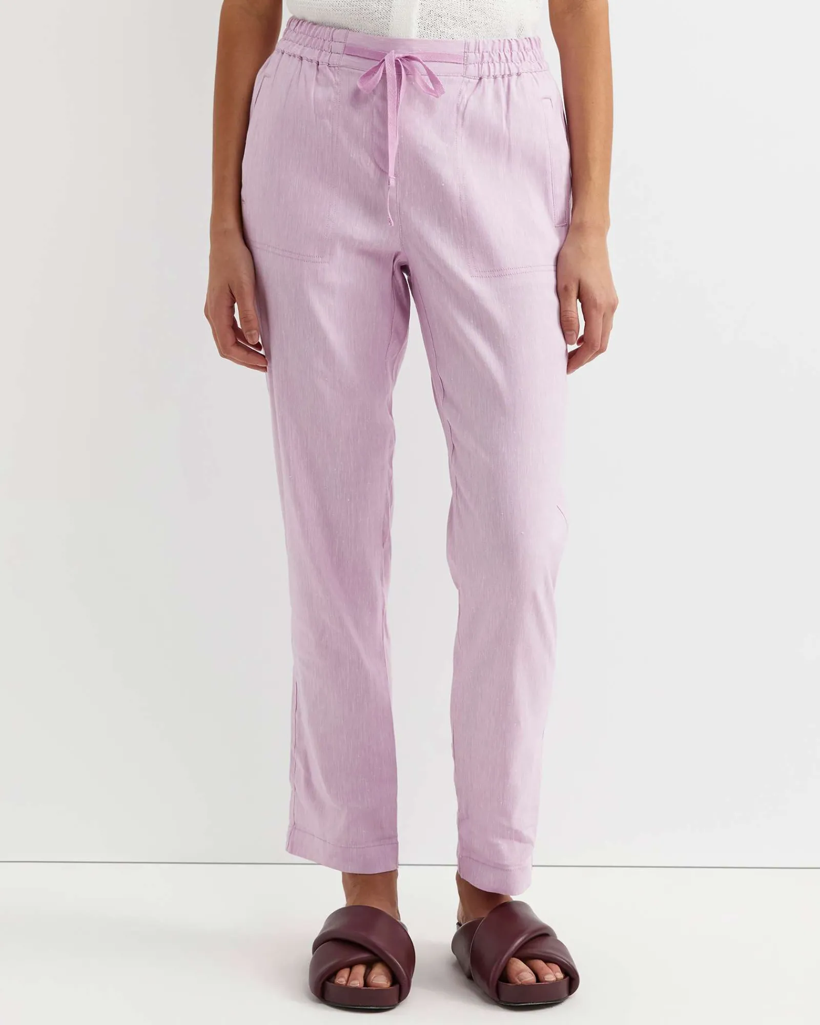 Online Sportscraft Rosa Linen Pant in Orchid