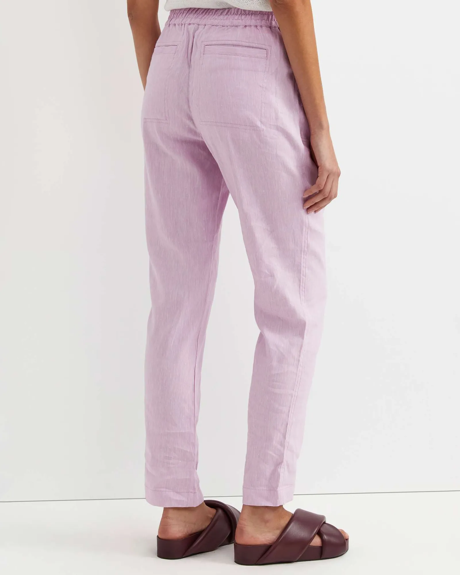 Online Sportscraft Rosa Linen Pant in Orchid