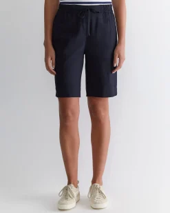 Best Sportscraft Rosa Linen Short in Classic Navy ClassicNavy