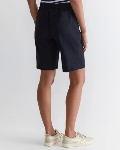 Best Sportscraft Rosa Linen Short in Classic Navy ClassicNavy