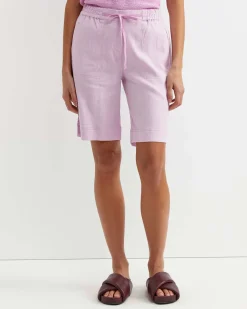 Hot Sportscraft Rosa Linen Short in Orchid