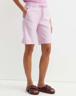 Hot Sportscraft Rosa Linen Short in Orchid