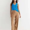Outlet Sportscraft Rosa Wide Leg Linen Pant in Tan