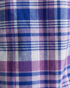 Best Sportscraft Rundel Check Shirt in Purple