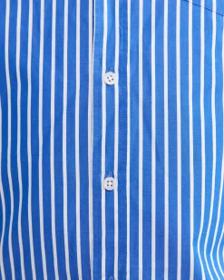 Hot Sportscraft Ryan Long Sleeve Stripe Shirt in Dutch Blue DutchBlue