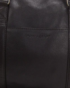 Discount Sportscraft Rye Leather Overnighter in Brown