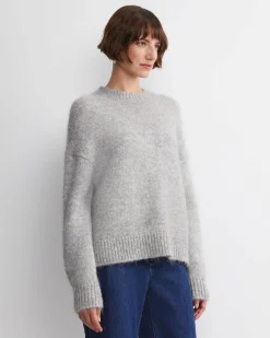 Sale Sportscraft Sarish Chunky Sweater in Grey Marle GreyMarle