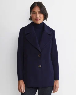 Hot Sportscraft Saskia Single Breasted Jacket in Navy