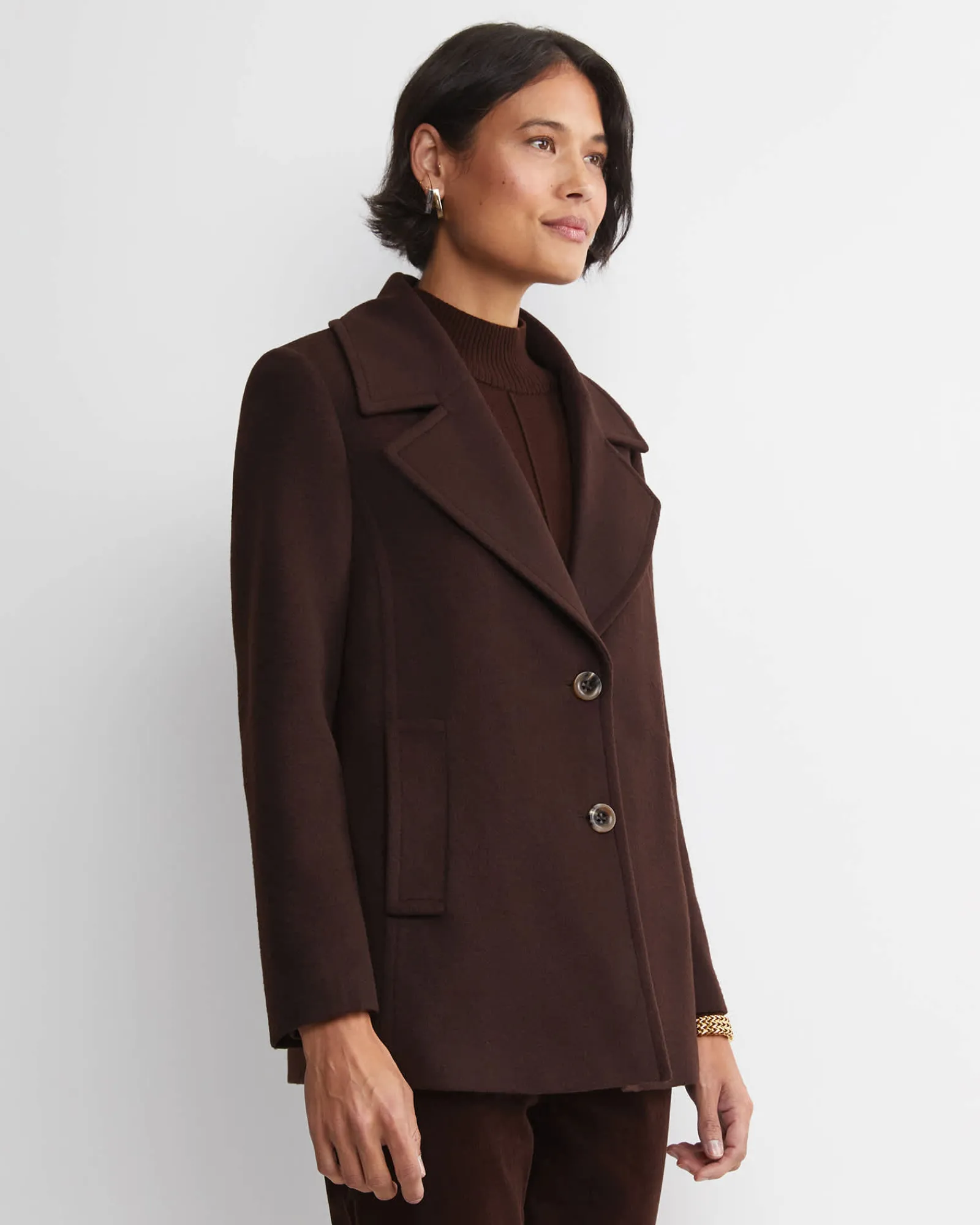 Online Sportscraft Saskia Single Breasted Jacket in Chocolate