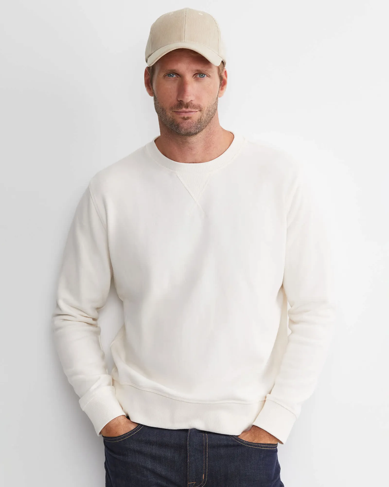 Clearance Sportscraft SC Logo Cord Cap in Natural