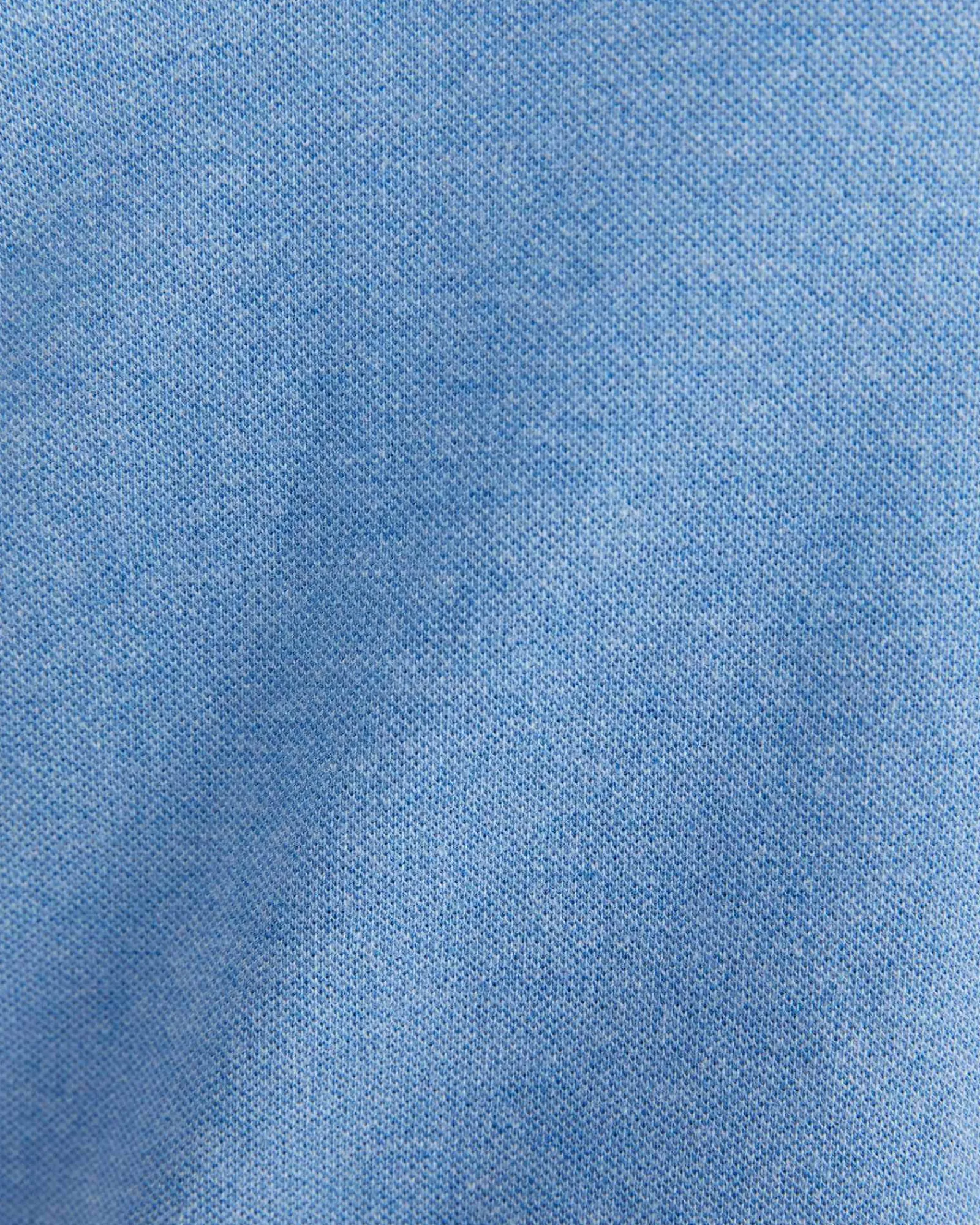 Clearance Sportscraft SC Melange Pique Polo in Blue Melange BlueMelange