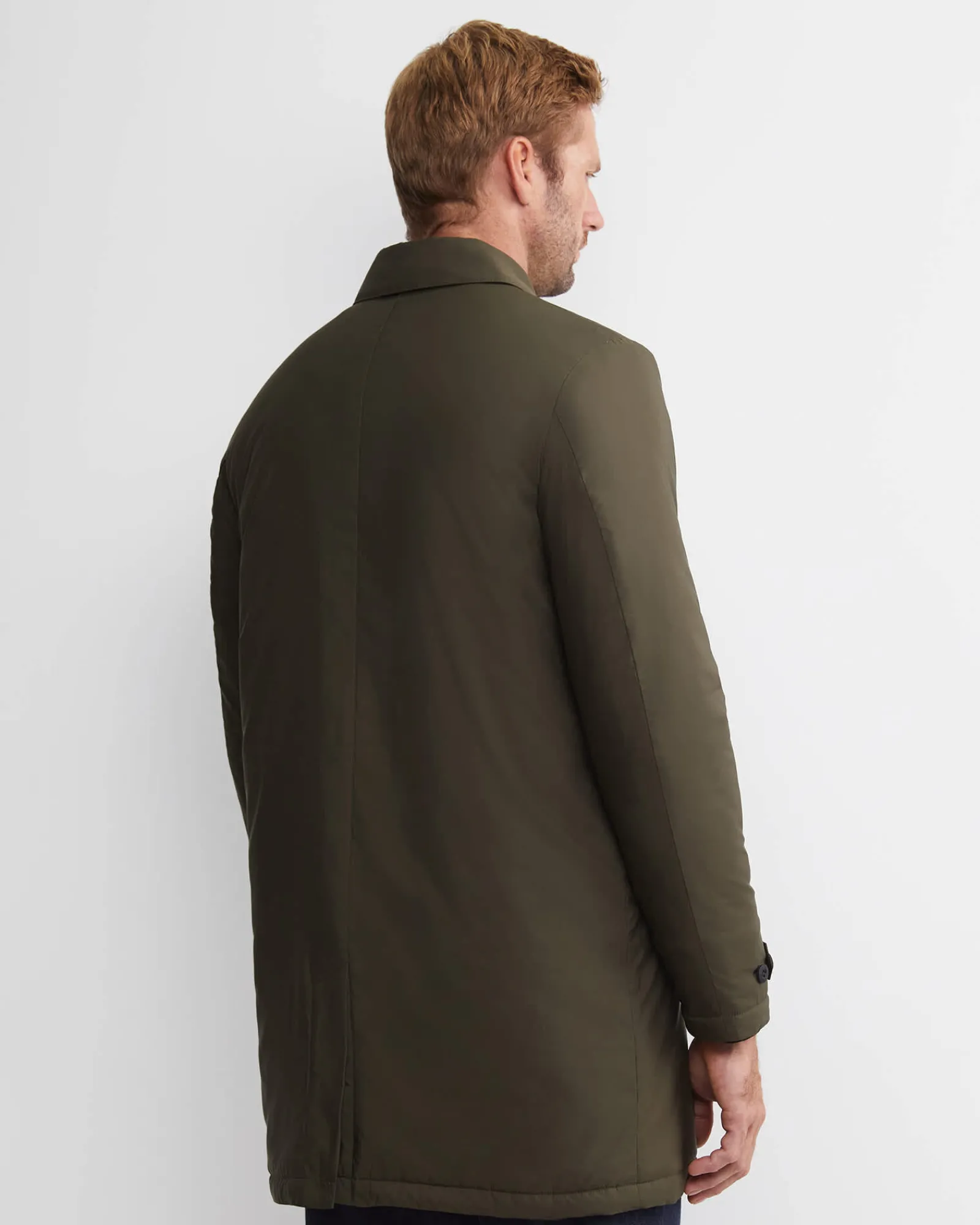 Outlet Sportscraft Seaburn Padded Coat in Dark Khaki DarkKhaki