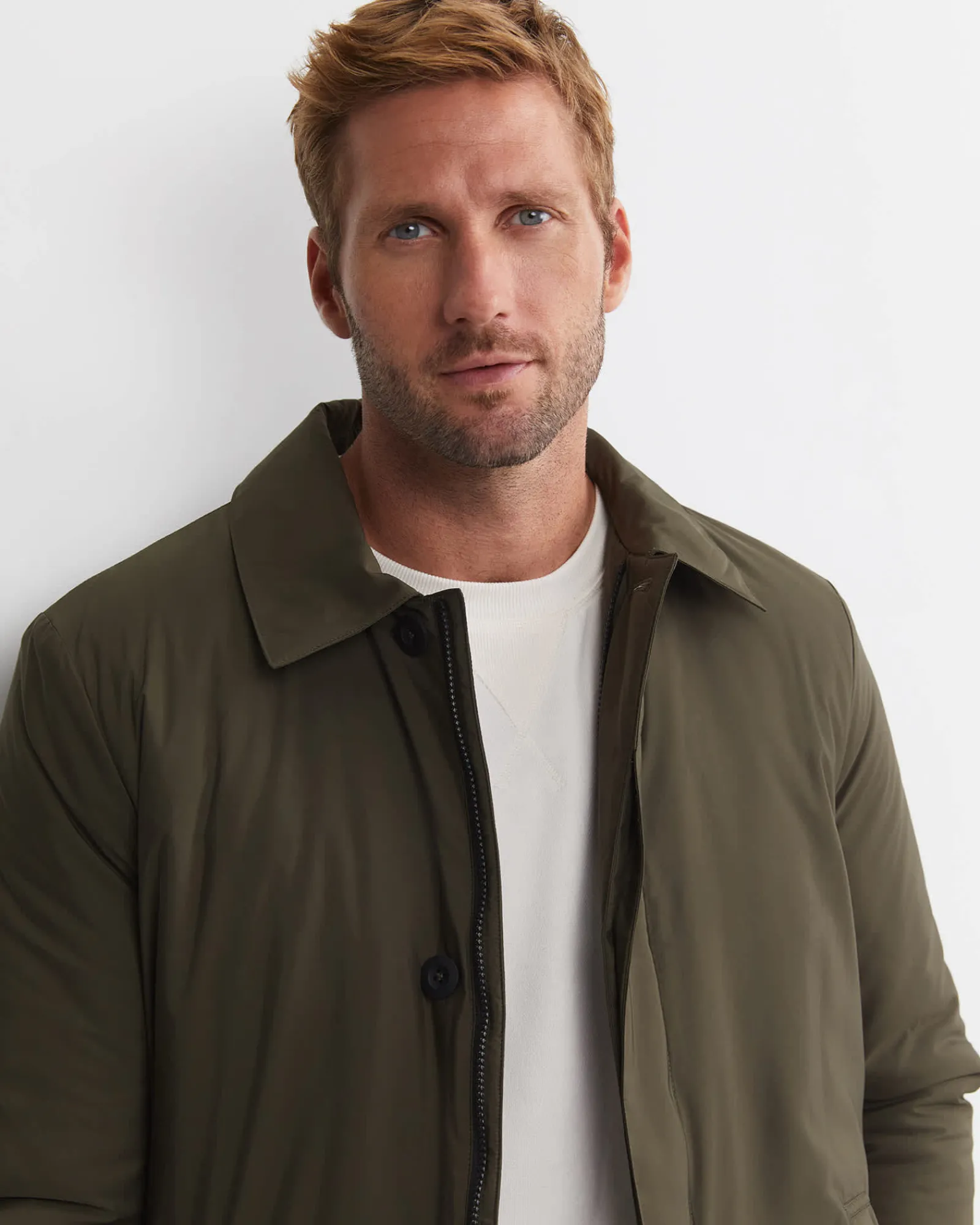 Outlet Sportscraft Seaburn Padded Coat in Dark Khaki DarkKhaki
