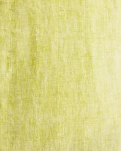 Online Sportscraft Short Sleeve Stanton Linen Shirt in Lime