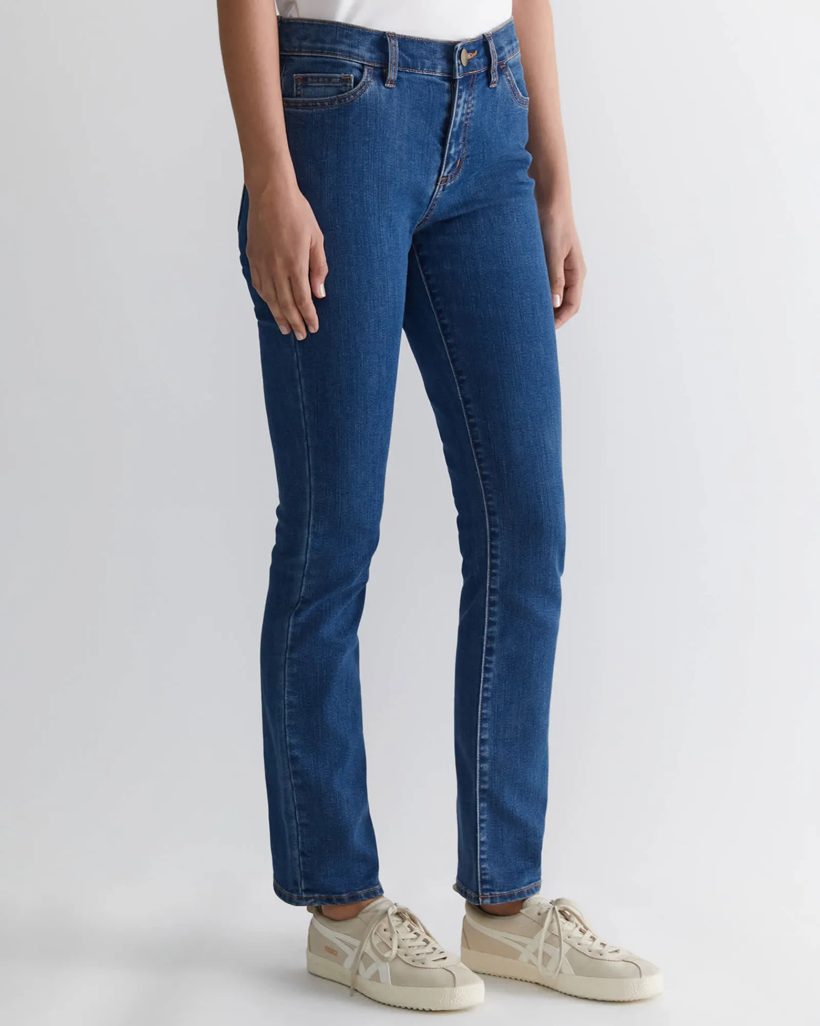 Sale Sportscraft Simone Straight Jean in Blue Wash BlueWash
