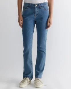 Best Sportscraft Simone Straight Jean in Mid Wash MidWash