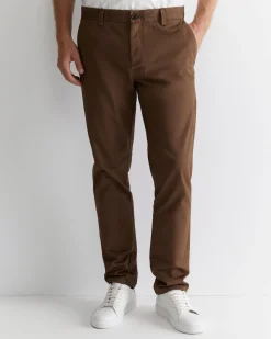 Online Sportscraft Smith Tapered Chinos in Brown