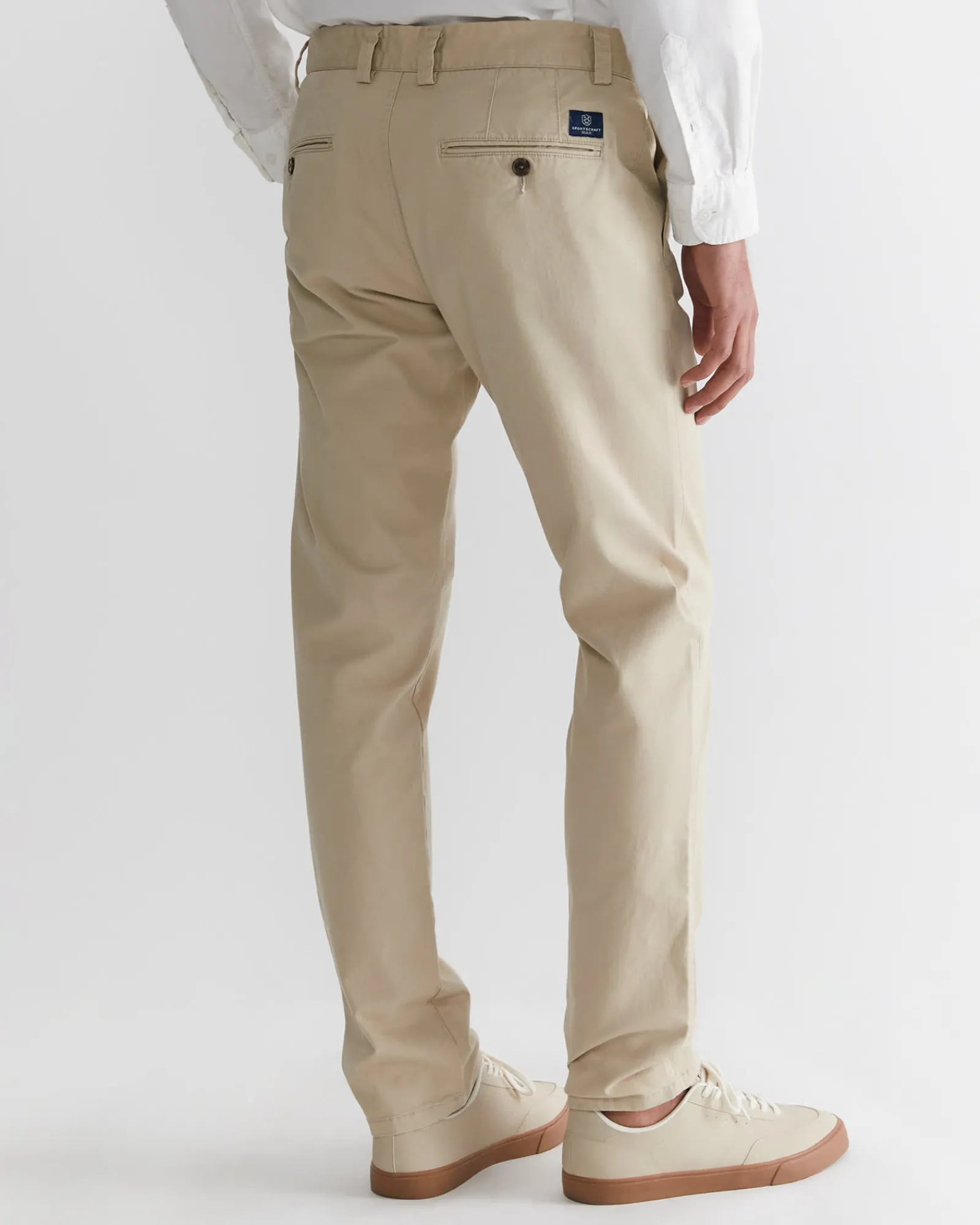 Best Sportscraft Smith Tapered Chinos in Limestone
