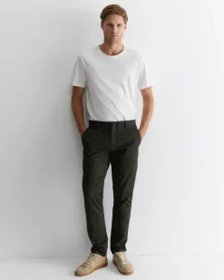 Clearance Sportscraft Smith Tapered Chinos in Moss