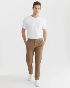 New Sportscraft Smith Tapered Chinos in Malt