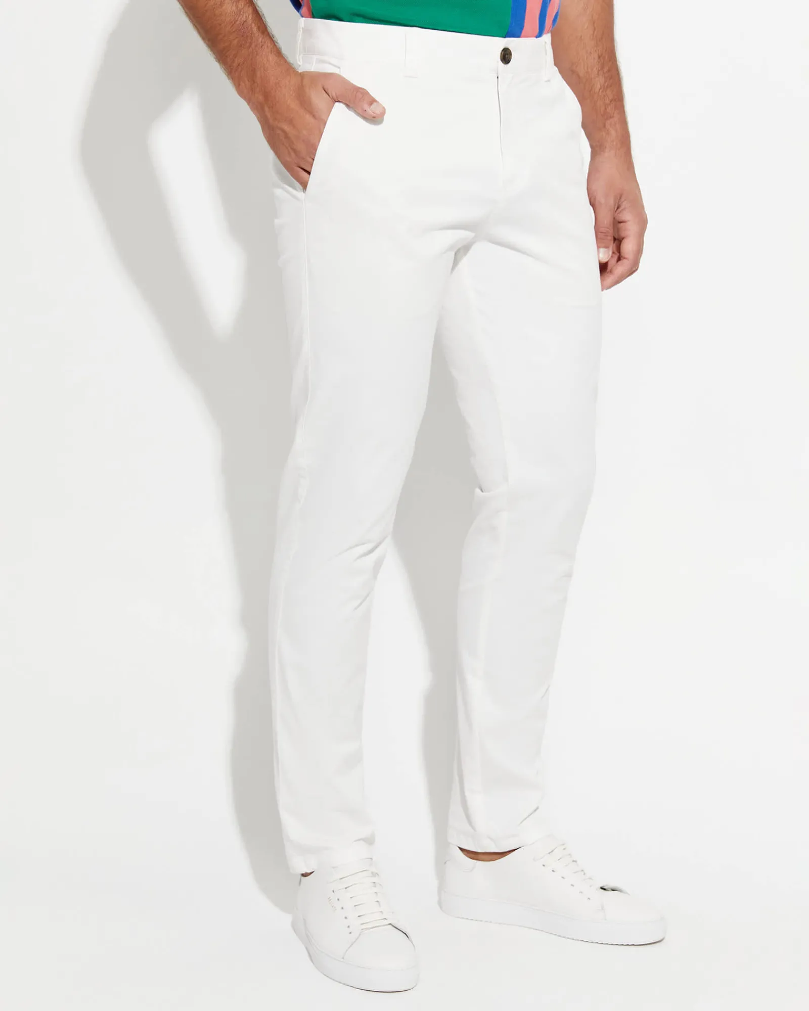Best Sportscraft Smith Tapered Chinos in White