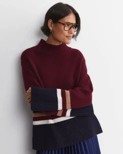 Hot Sportscraft Sunshine Colour Block Sweater in Multi